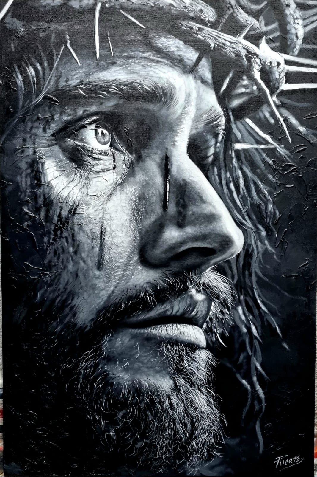 Cuadro Pintura “Cristo”