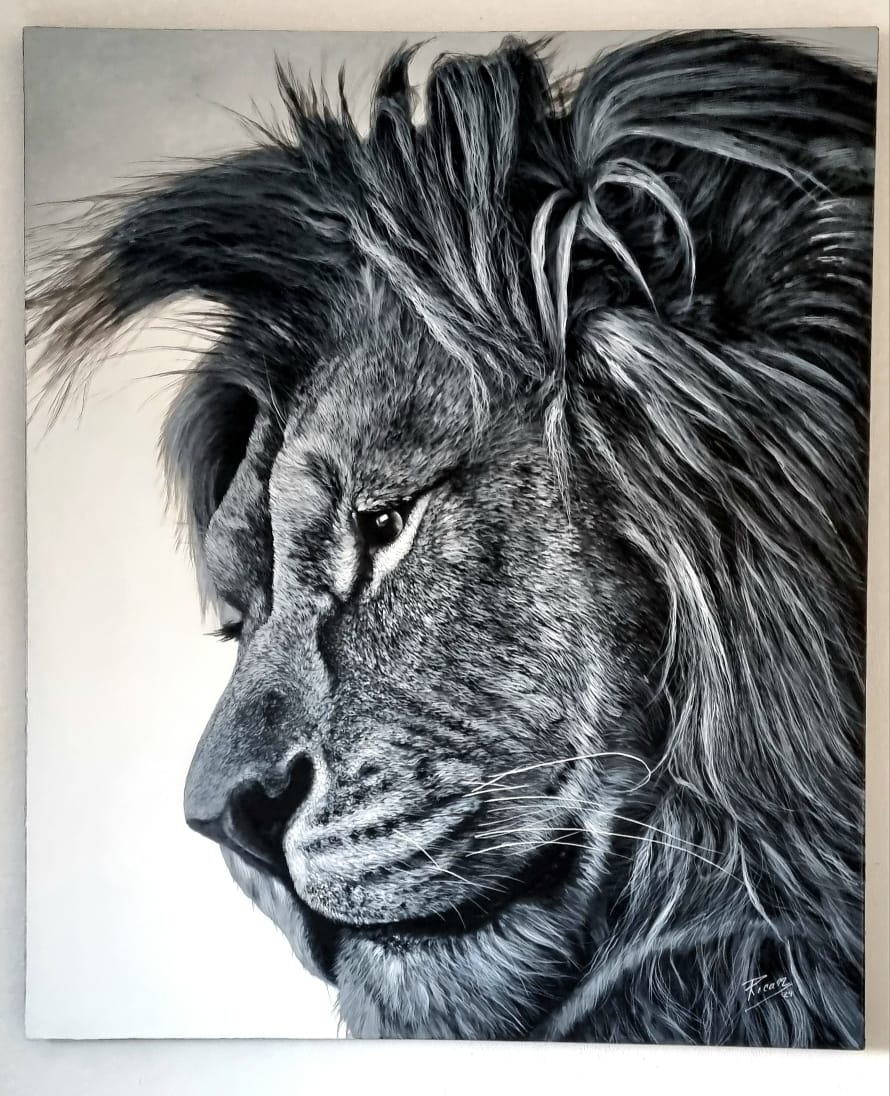 Cuadro Pintura "Rey de reyes"
