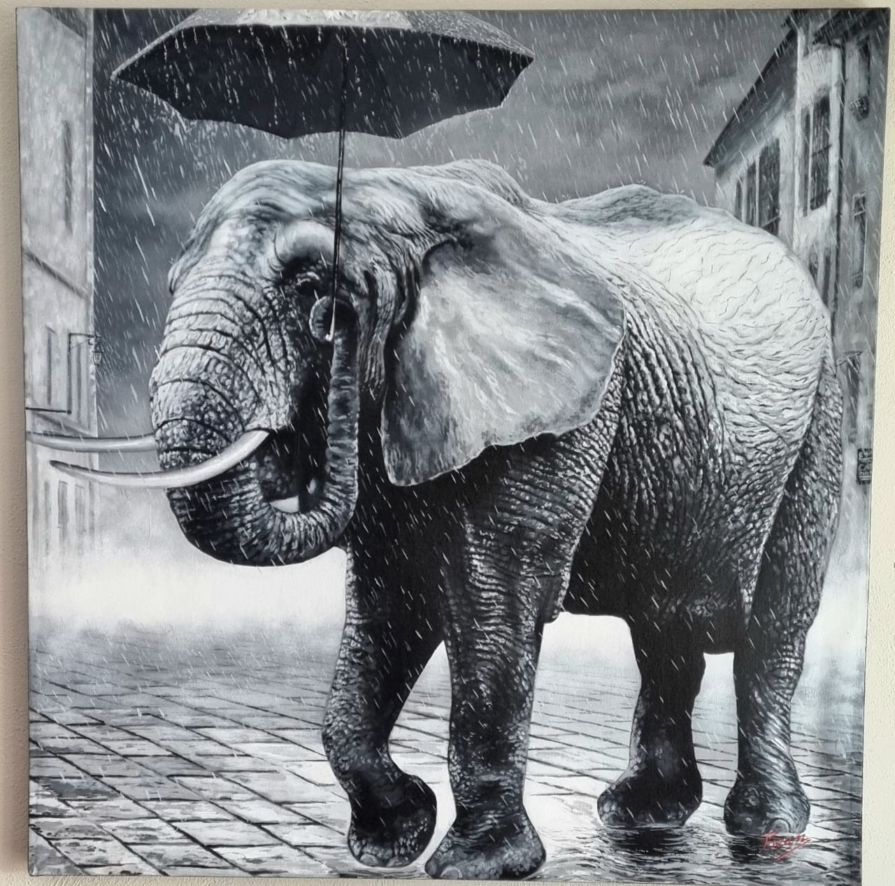 Pintura Cuadro "Liberación"
