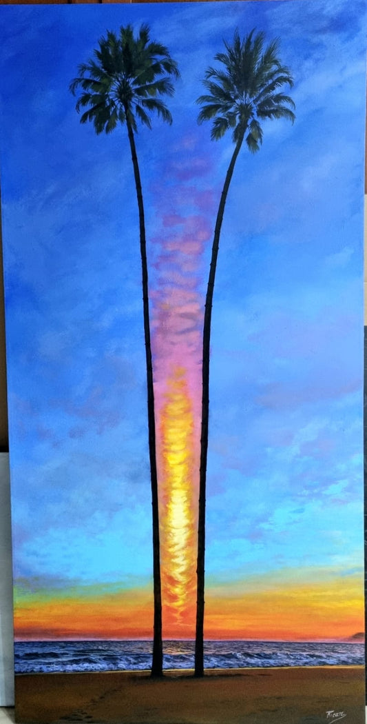Cuadro Pintura "Tornado de luz"