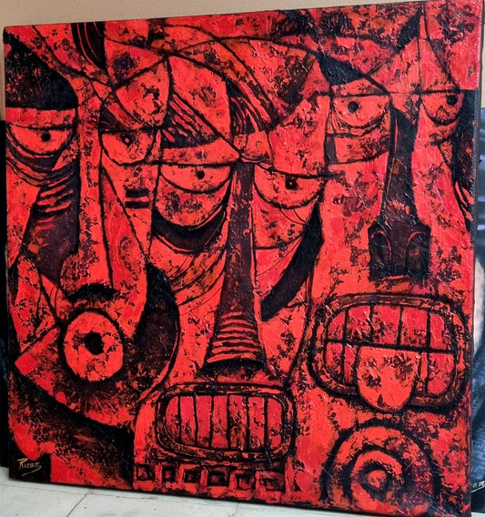 Cuadro Pintura "La Ansiedad"
