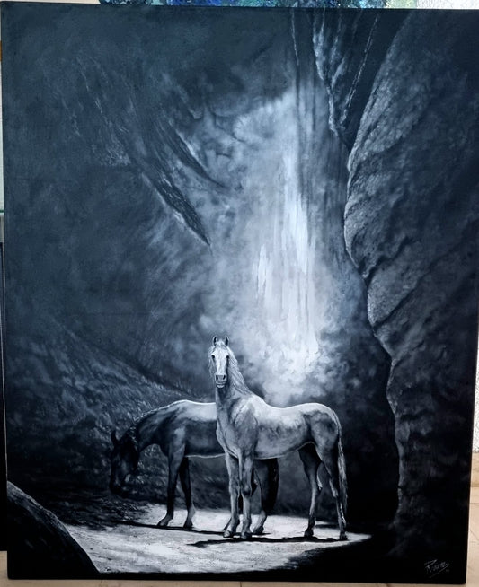 Cuadro Pintura "Los elegidos"